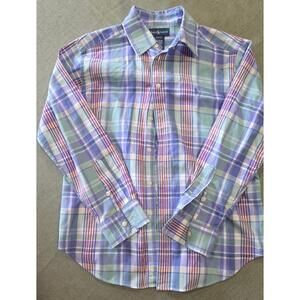 Ralph Lauren Kid's Plaid Casual Button-Down Shirt (10-12)